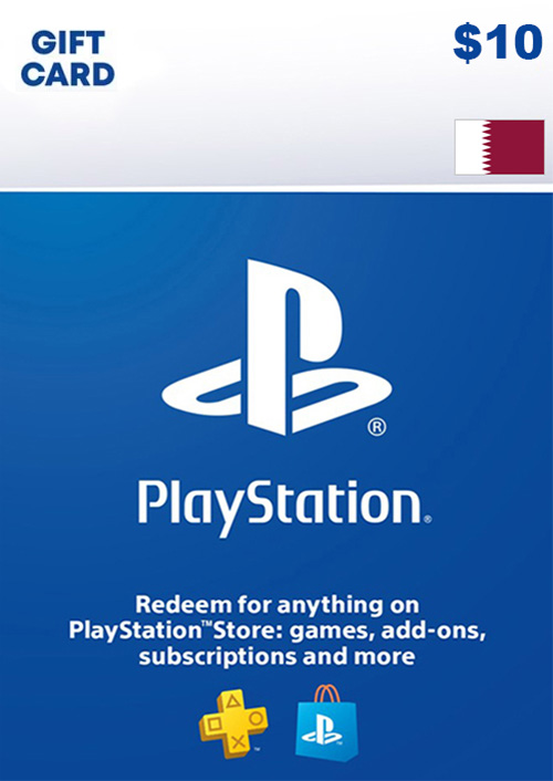Playstation Store Gift Card - 10 USD (Qatar)