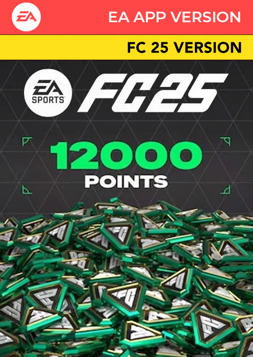 FC 25 Ultimate Team - 12000 FC Points PC FC 25 Ultimate Team - 12000 FC Points PC