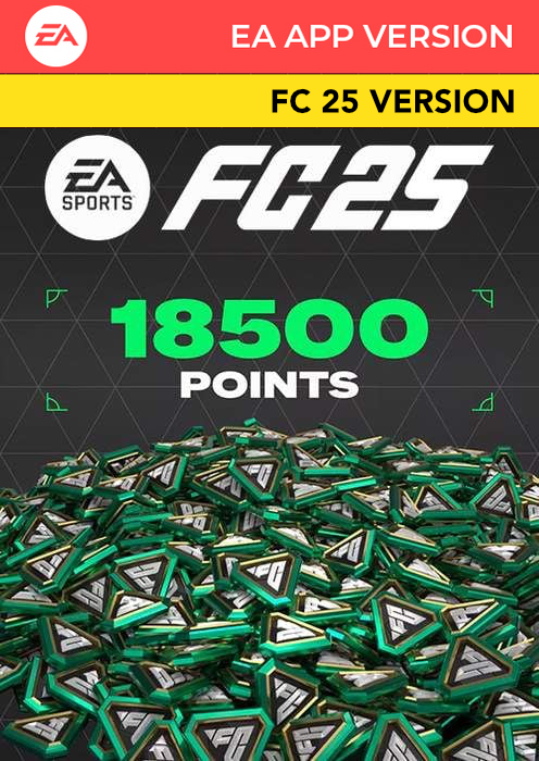 FC 25 Ultimate Team - 18500 FC Points PC FC 25 Ultimate Team - 18500 FC Points PC
