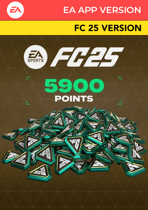 FC 25 Ultimate Team - 5900 FC Points PC FC 25 Ultimate Team - 5900 FC Points PC