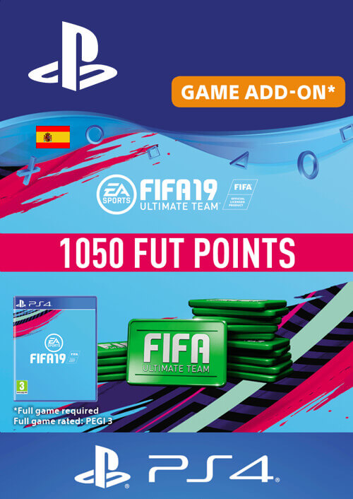 Fifa 19 - 1050 FUT Points PS4 (Spain)