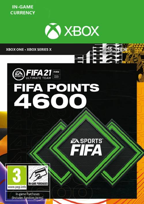 FIFA 21 Ultimate Team 4600 Points Pack Xbox One / Xbox Series X