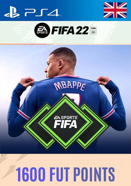 FIFA 22 Ultimate Team 1600 Points Pack PS4/PS5 (UK)
