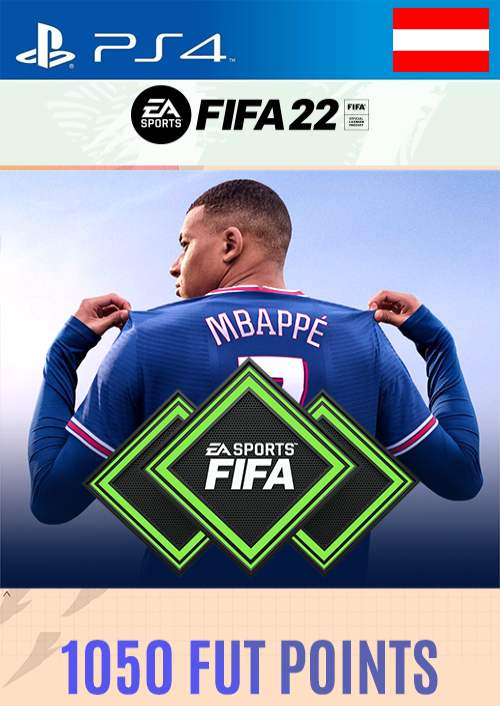 FIFA 22 Ultimate Team 1050 Points Pack PS4/PS5 (Austria)