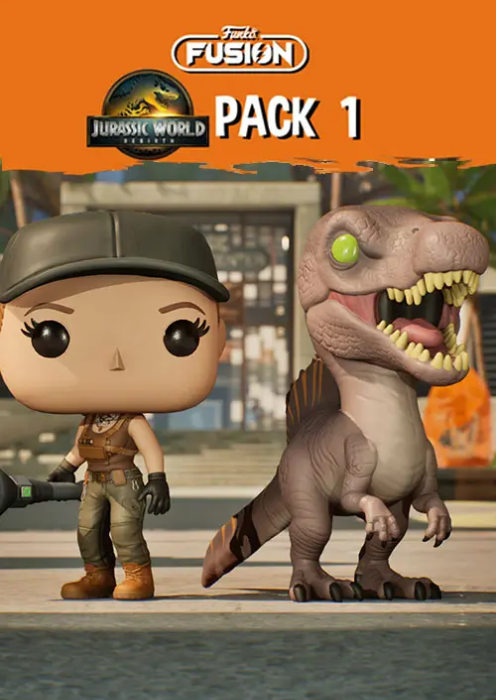 Funko Fusion - Jurassic World Rebirth Pack 1 -Zora Bennett and Spinosaurus PC - DLC Funko Fusion - Jurassic World Rebirth Pack 1 -Zora Bennett and Spinosaurus PC - DLC