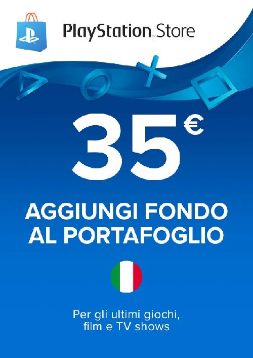 Carte PlayStation Network (PSN) - 35 EUR (Italie)