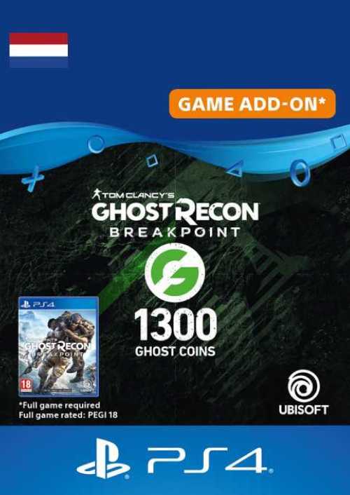 Ghost Recon Breakpoint - 1300 Ghost Coins PS4 (Netherlands)