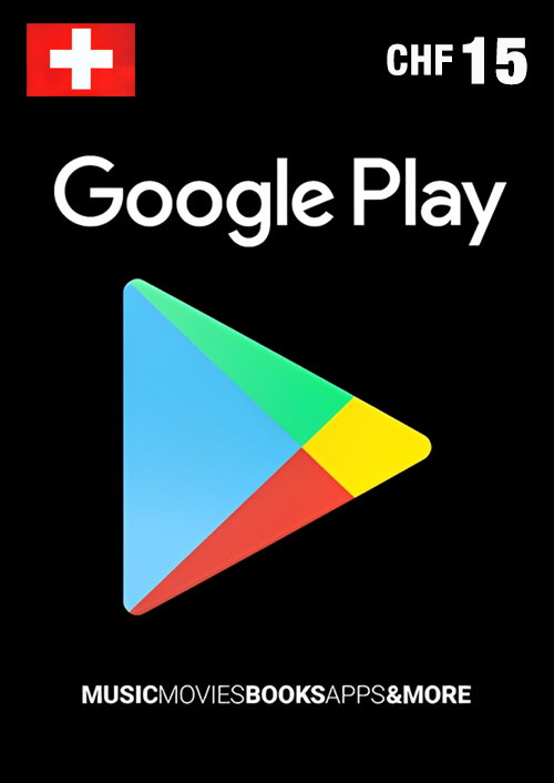 Google Play Gift Card - 15 CHF (Switzerland)