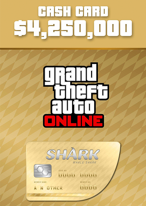 Grand Theft Auto Online: Whale Shark Cash Card PC - Rockstar Games Launcher Grand Theft Auto Online: Whale Shark Cash Card PC - Rockstar Games Launcher