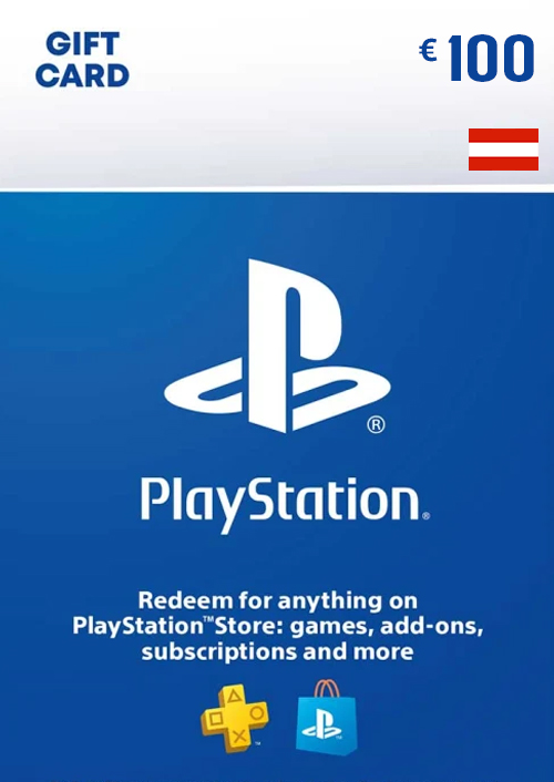 PLAYSTATION STORE GIFT CARD - 100 EUR (Austria)
