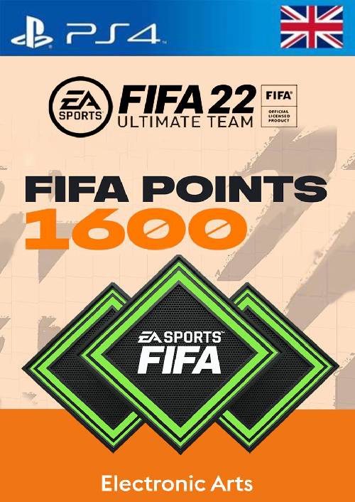 FIFA 22 Ultimate Team 1600 Points Pack  PS4/PS5 (UK)