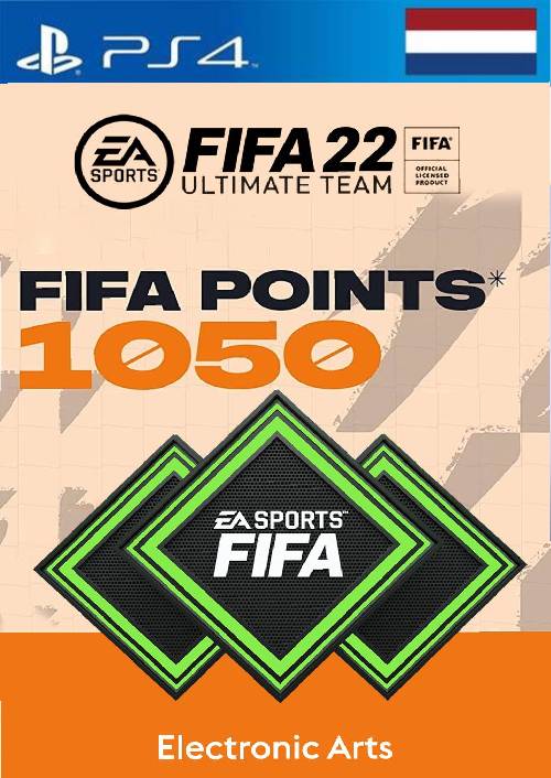 FIFA 22 Ultimate Team 1050 Points Pack  PS4/PS5 (Netherlands)