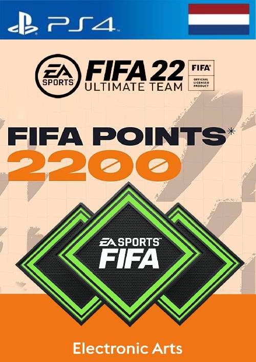 FIFA 22 Ultimate Team 2200 Points Pack  PS4/PS5 (Netherlands)
