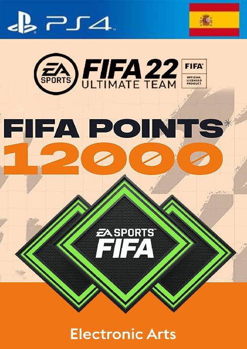 Imagen de FIFA 22 Ultimate Team 12000 Points Pack  PS4/PS5 (Spain)