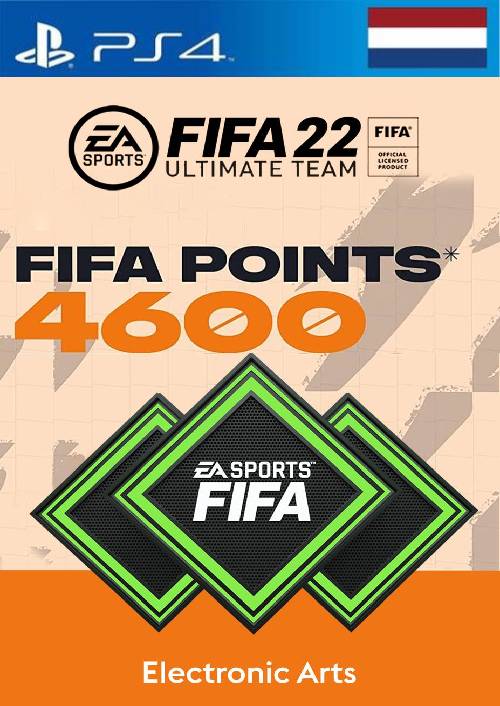 FIFA 22 Ultimate Team 4600 Points Pack  PS4/PS5 (Netherlands)