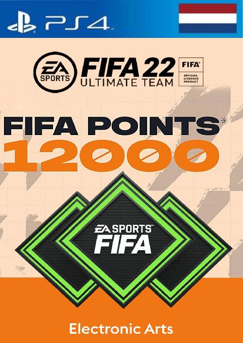 FIFA 22 Ultimate Team 12000 Points Pack  PS4/PS5 (Netherlands)