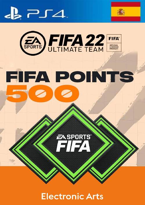 FIFA 22 Ultimate Team 500 Points Pack  PS4/PS5 (Spain)