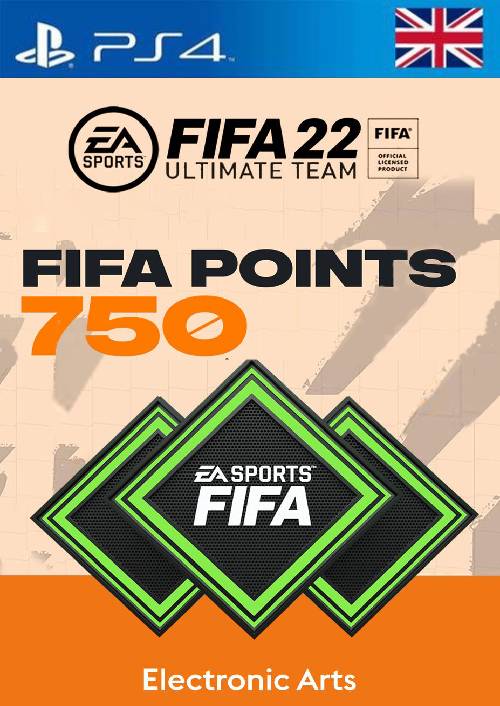 FIFA 22 Ultimate Team 750 Points Pack  PS4/PS5 (UK)