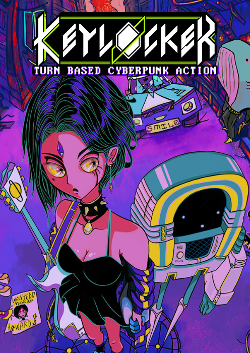 Keylocker | Turn Based Cyberpunk Action PC