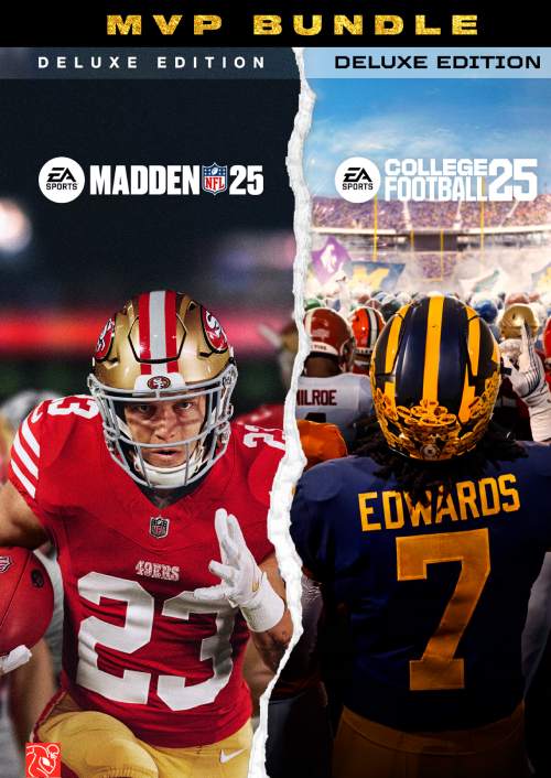 EA SPORTS MVP Bundle (Madden NFL 25 Deluxe Edition & College Football 25 Deluxe Edition) Xbox (Europe & UK) EA SPORTS MVP Bundle (Madden NFL 25 Deluxe Edition & College Football 25 Deluxe Edition) Xbox (Europe & UK)