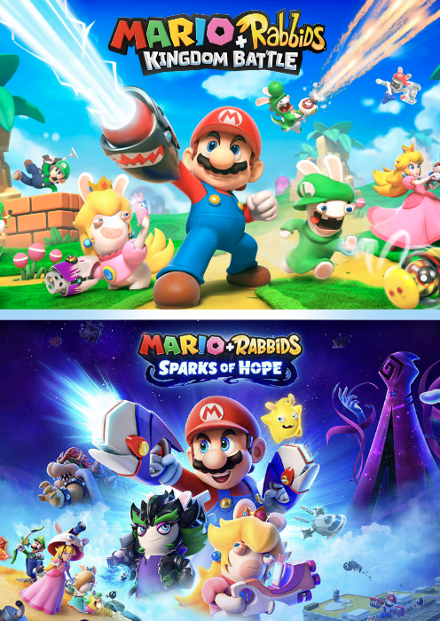Mario + Rabbids Kingdom Battle | Mario + Rabbids Sparks of Hope Double Pack Switch (Europe & UK)