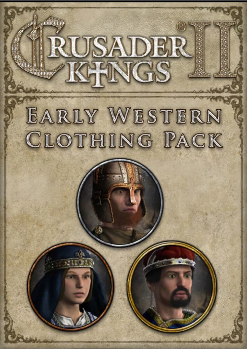 Crusader Kings II: Early Western Clothing Pack PC - DLC