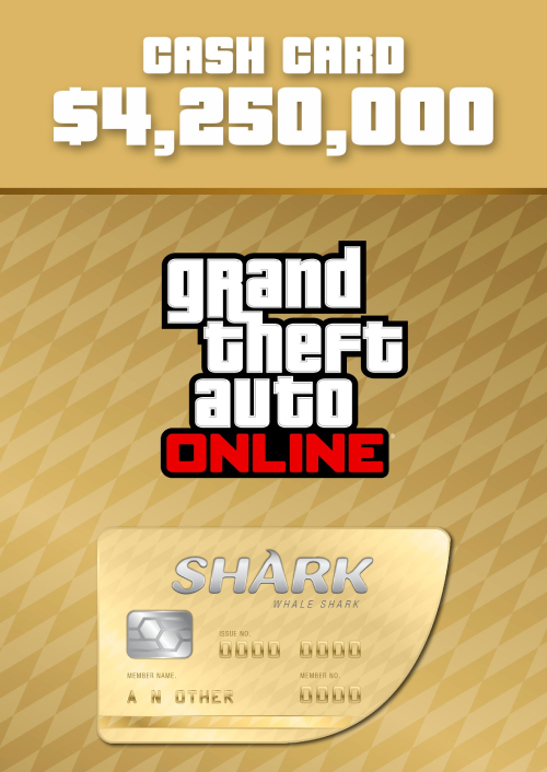 Grand Theft Auto V - Whale Shark Cash Card Xbox (EU) Grand Theft Auto V - Whale Shark Cash Card Xbox (EU)