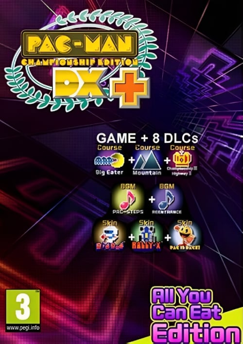 PAC-MAN Championship Edition DX+ All You Can Eat Edition Bundle PC