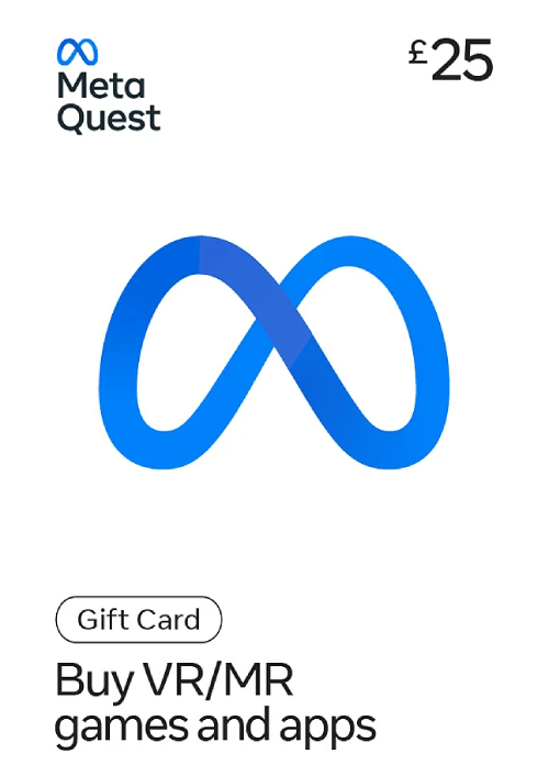 META QUEST GIFT CARD 25 GBP (UK)