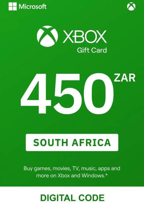 Xbox Gift Card - 450 ZAR Xbox Gift Card - 450 ZAR