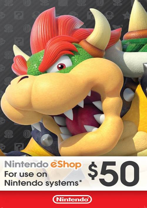 Carte Nintendo eShop - 50 CAD