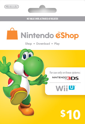 Carte Nintendo eShop 10 USD