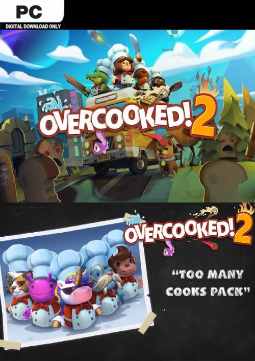 Overcooked! 2 + Too Many Cooks Pack PC