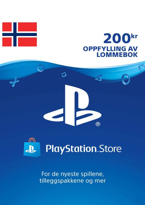 Playstation Network (PSN) Card 200 NOK (Norway) key Playstation Network (PSN) Card 200 NOK (Norway) key