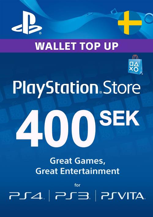 Playstation Network (PSN) Card 400 SEK (Sweden) key Playstation Network (PSN) Card 400 SEK (Sweden) key