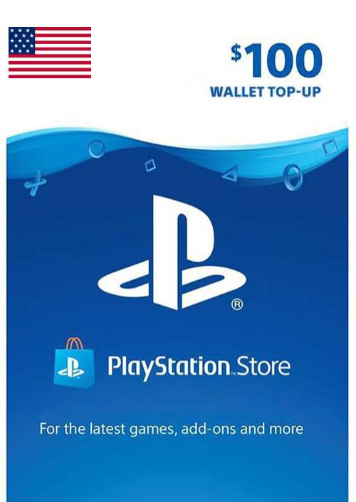 Carte PlayStation Network (PSN) - 100 USD (USA)