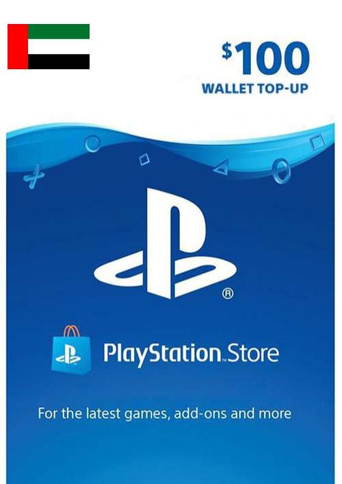 Carte PlayStation Network (PSN) - 100 USD (EAU)