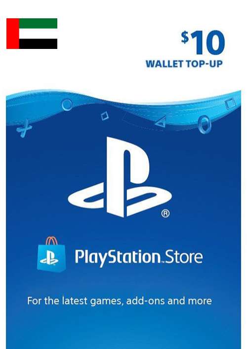 Carte PlayStation Network (PSN) - 10 USD (EAU)