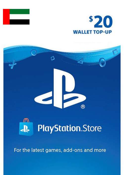 Carte PlayStation Network (PSN) - 20 USD (EAU)