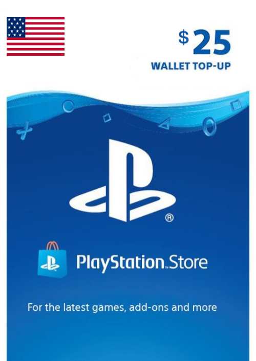 Carte PlayStation Network (PSN) - 25 USD
