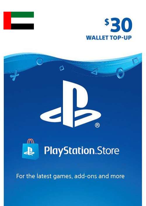 Carte PlayStation Network (PSN) - 30 USD (EAU)