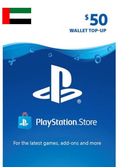 Carte PlayStation Network (PSN) - 50 USD (EAU)