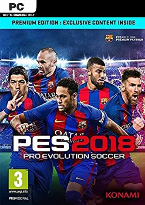 Pro Evolution Soccer 2018 Premium Edition PC (EU)