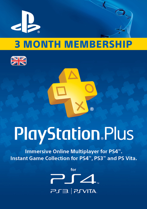 Playstation Plus Live Card 90 Tage PSN
