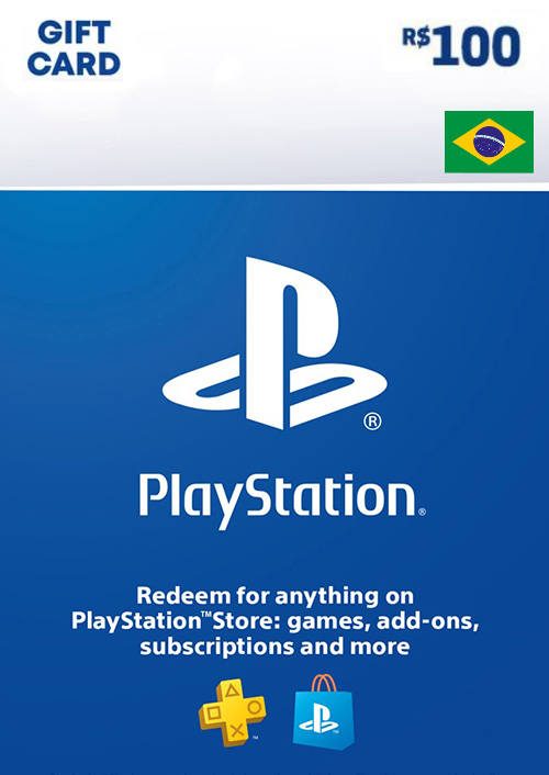 PLAYSTATION STORE GIFT CARD - 100 BRL (Brazil)