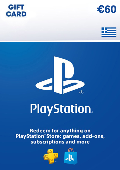 PLAYSTATION STORE GIFT CARD - 60 EUR (Greece)