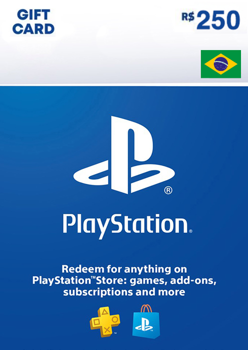 PLAYSTATION STORE GIFT CARD - 250 BRL (Brazil)