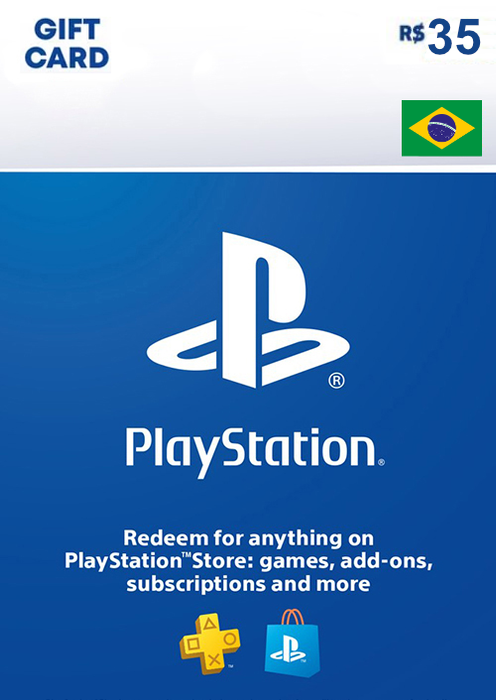 PLAYSTATION STORE GIFT CARD - 35 BRL (Brazil)
