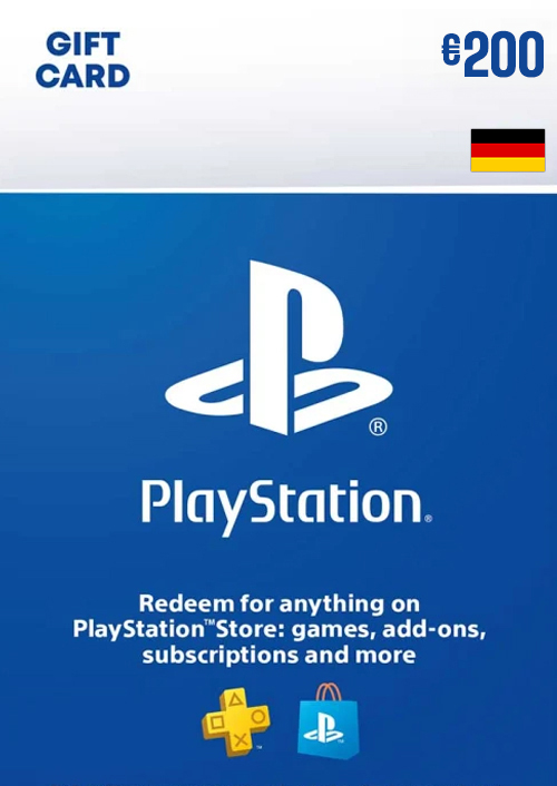 PLAYSTATION STORE GIFT CARD - 200 EUR (GERMANY)