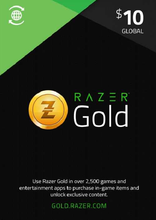 Razer Gold 10 USD (Global)